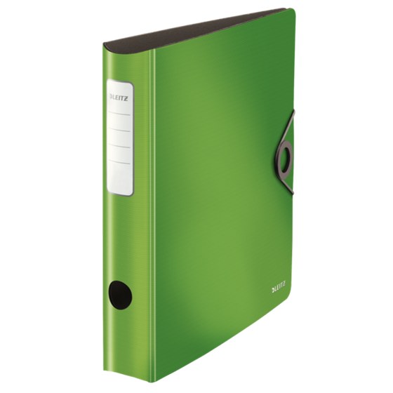 Archivador De Palanca De 180° Active Solid De Leitz Verde A4 Lomo: 65 Mm.