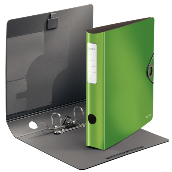 Archivador De Palanca De 180° Active Solid De Leitz Verde A4 Lomo: 65 Mm.