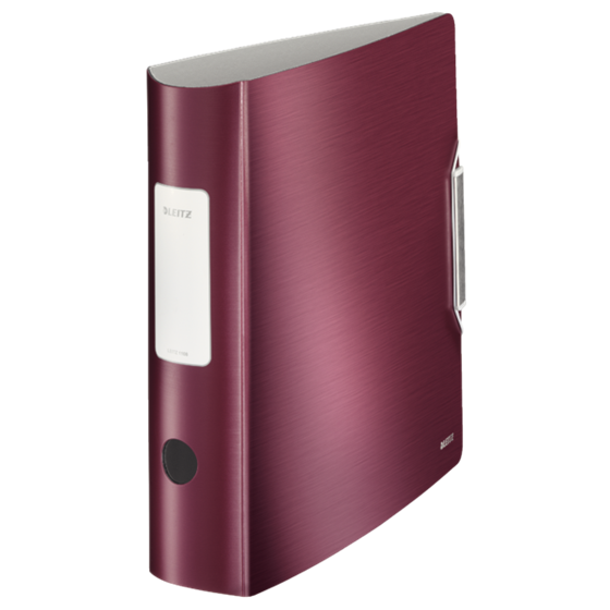 Archivador De Palanca De 180° Active Style De Leitz Rojo Granate