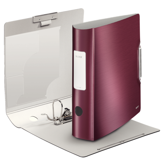 Archivador De Palanca De 180° Active Style De Leitz Rojo Granate