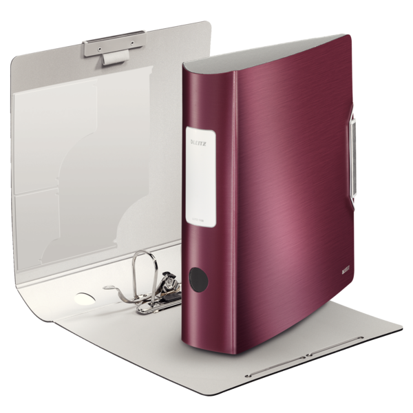 Archivador De Palanca De 180° Active Style De Leitz Rojo Granate