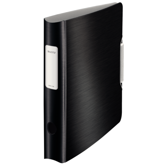 Archivador De Palanca De 180° Active Style De Leitz Negro Satinado