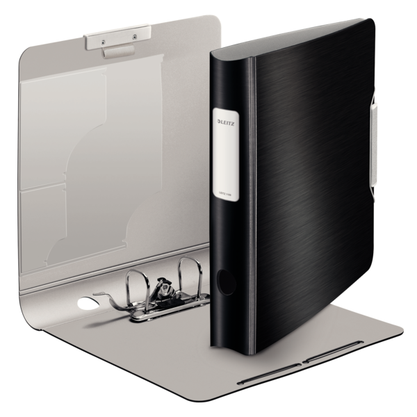 Archivador De Palanca De 180° Active Style De Leitz Negro Satinado