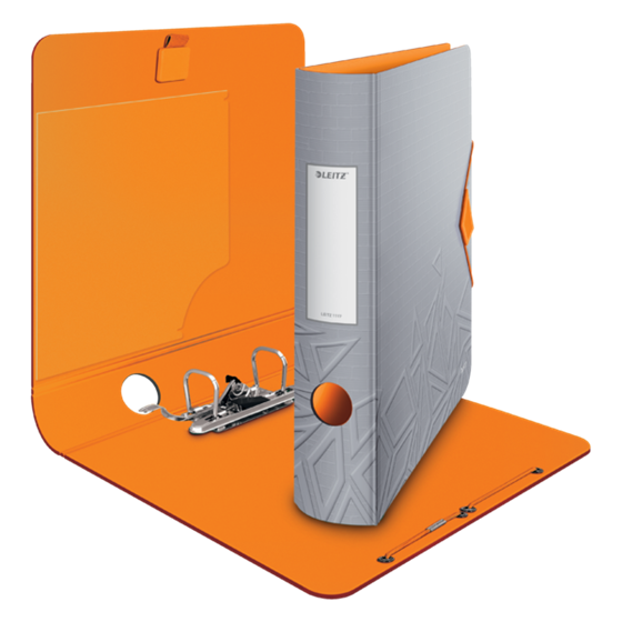 Archivador De Palanca De 180° Active Urban Chic De Leitz Gris Oscuro A4 Lomo: 65 Mm.