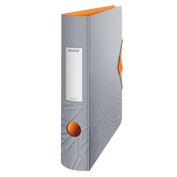 Archivador De Palanca De 180° Active Urban Chic De Leitz Gris Oscuro A4 Lomo: 65 Mm.