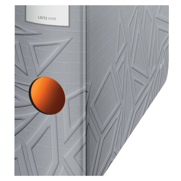 Archivador De Palanca De 180° Active Urban Chic De Leitz Gris Oscuro A4 Lomo: 65 Mm.