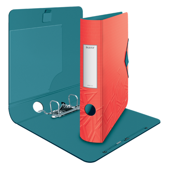 Archivador De Palanca De 180° Active Urban Chic De Leitz Rojo A4 Lomo: 65 Mm.