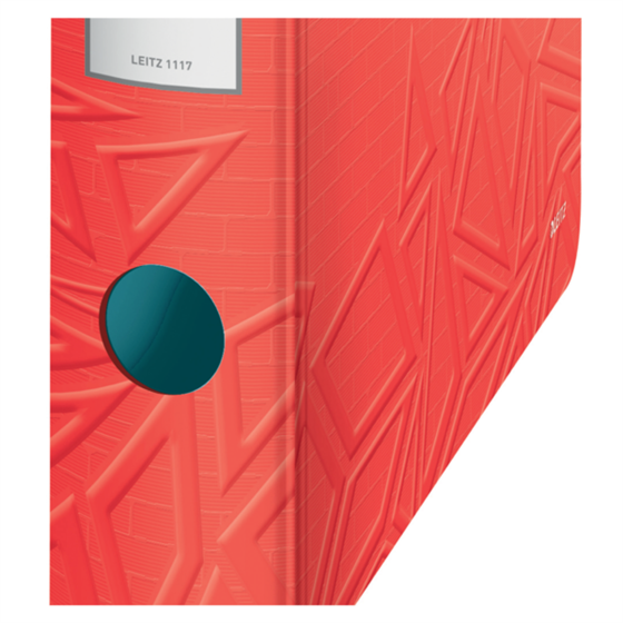 Archivador De Palanca De 180° Active Urban Chic De Leitz Rojo A4 Lomo: 65 Mm.