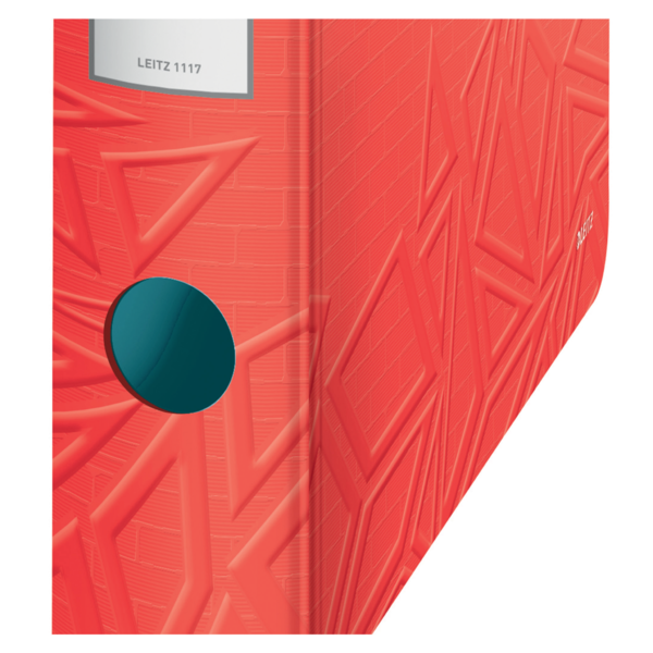 Archivador De Palanca De 180° Active Urban Chic De Leitz Rojo A4 Lomo: 65 Mm.