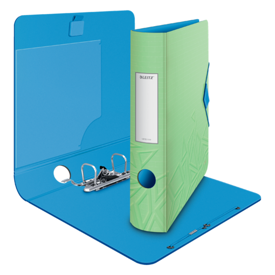 Archivador De Palanca De 180° Active Urban Chic De Leitz Verde A4 Lomo: 65 Mm.