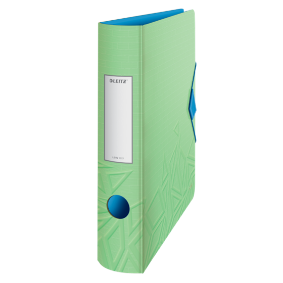 Archivador De Palanca De 180° Active Urban Chic De Leitz Verde A4 Lomo: 65 Mm.