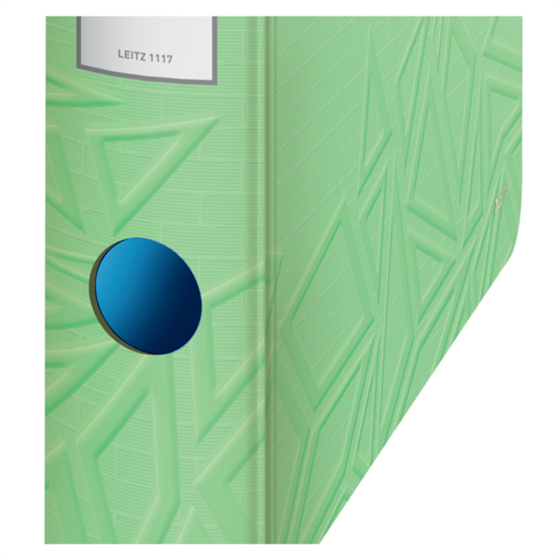 Archivador De Palanca De 180° Active Urban Chic De Leitz Verde A4 Lomo: 65 Mm.