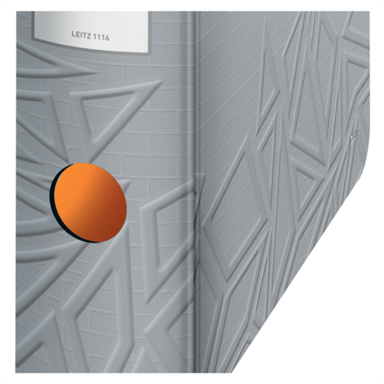 Archivador De Palanca De 180° Active Urban Chic De Leitz Gris Oscuro A4 Lomo: 82 Mm.