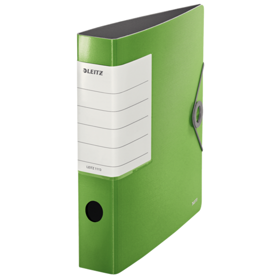 Resistente Archivador De Palanca 180° De Leitz Verde PP A4 Lomo: 62 Mm.