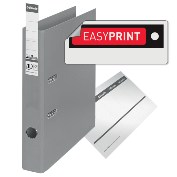 Archivador De Palanca De PP N.º 1 De Esselte Vivida Blanco A4 Lomo: 50 Mm.