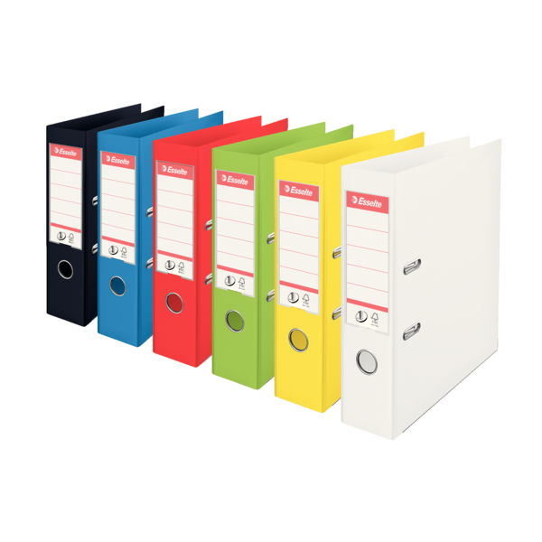 Archivador De Palanca De PP N.º 1 De Esselte Vivida Negro A4 Lomo: 75 Mm.