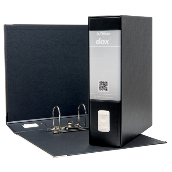 Archivador De Palanca Rexel Dox 1 A4 Color Negro Negro