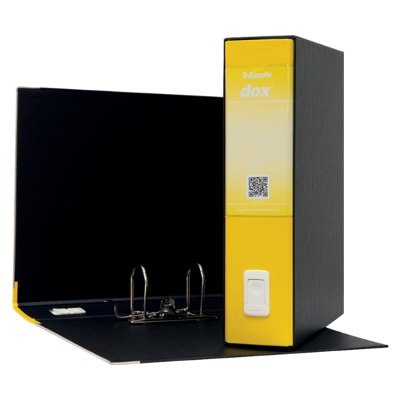 Archivador De Palanca Rexel Dox 2 A4 Color Amarillo Amarillo