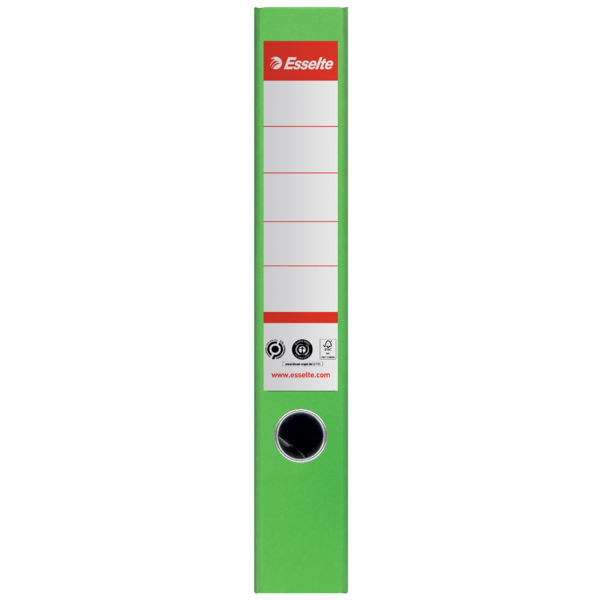 Archivador Esselte No.1, Co2 Compensado, Cartón 100% Reciclado Verde A4 Lomo: 50 Mm.