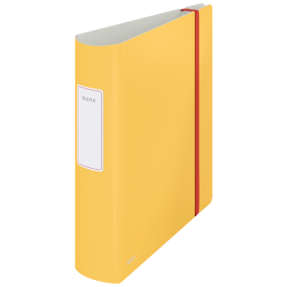 Archivador Leitz Active 180° Cosy Amarillo Cálido A4 Lomo: 82 Mm.