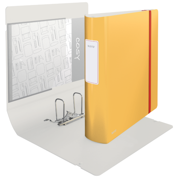 Archivador Leitz Active 180° Cosy Amarillo Cálido A4 Lomo: 82 Mm.