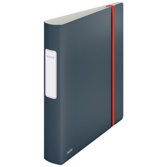Archivador Leitz Active 180° Cosy Gris Terciopelo A4 Lomo: 65 Mm.