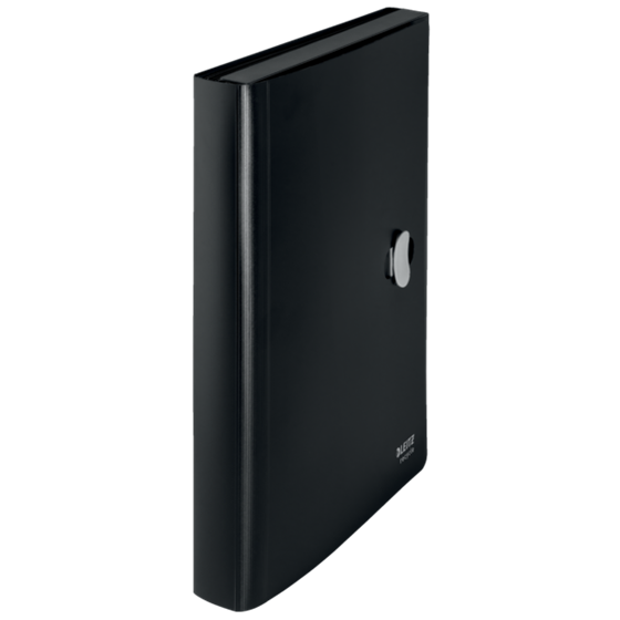 Carpeta Acordeón Leitz Recycle, Co2 Compensado Negro A4