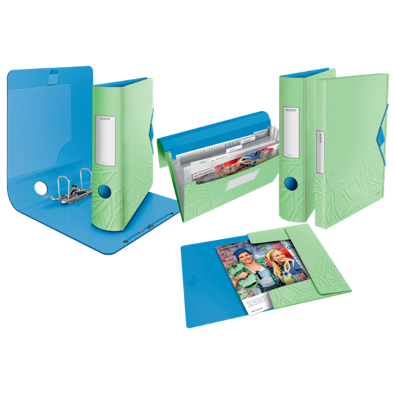 Carpeta Con 3 Solapas Urban Chic De Leitz Verde A4