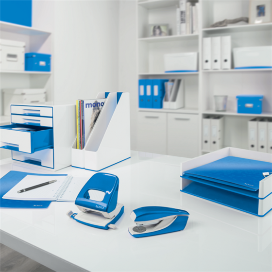 Carpeta Con Pinza Wow De Leitz Azul