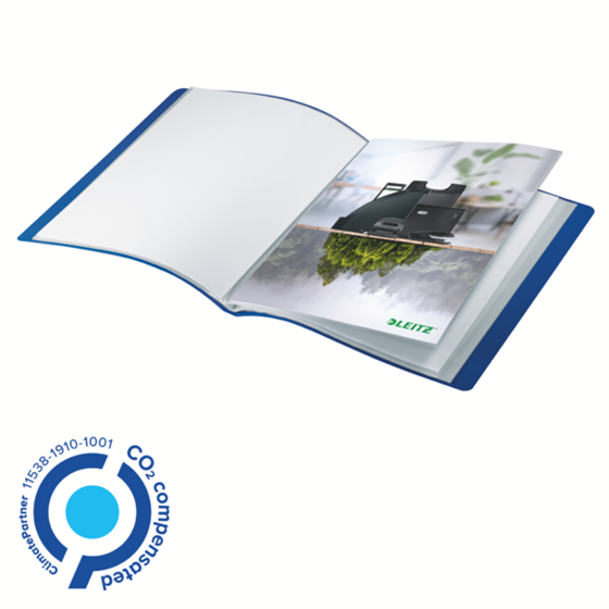 Carpeta De 20 Fundas Leitz Recycle, Co2 Compensado Azul