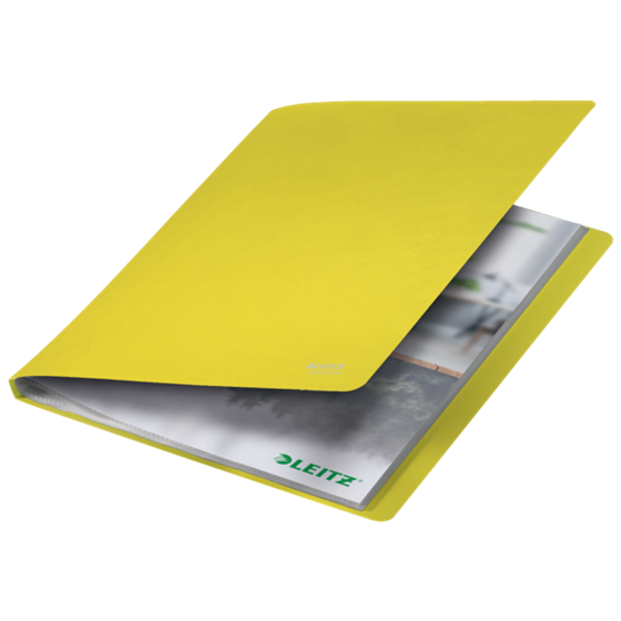 Carpeta De 20 Fundas Leitz Recycle, Co2 Compensado Amarillo