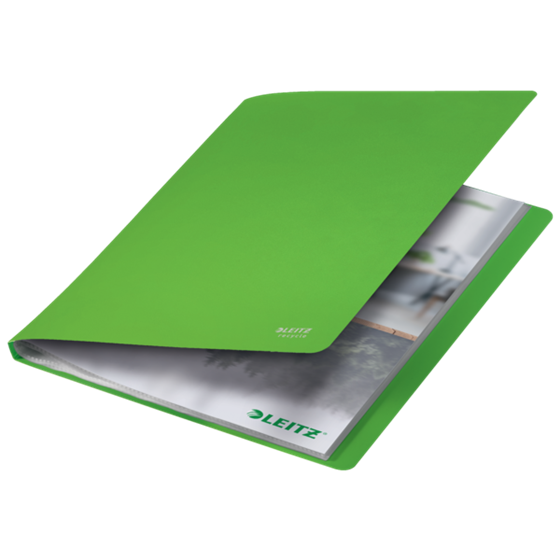 Carpeta De 20 Fundas Leitz Recycle, Co2 Compensado Verde