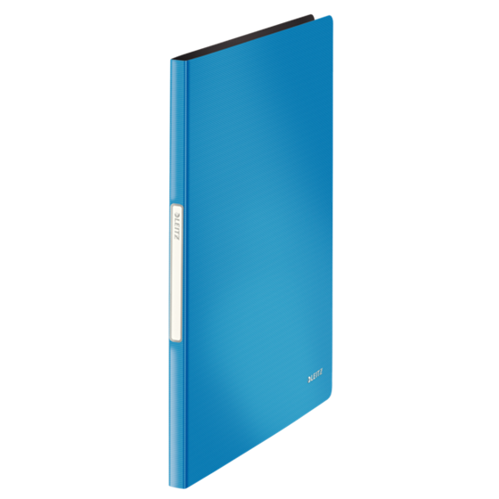 Carpeta De 20 Fundas PP Solid Leitz Azul Claro A4