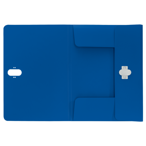 Carpeta De 3 Solapas Leitz Recycle, Co2 Compensado Azul A4