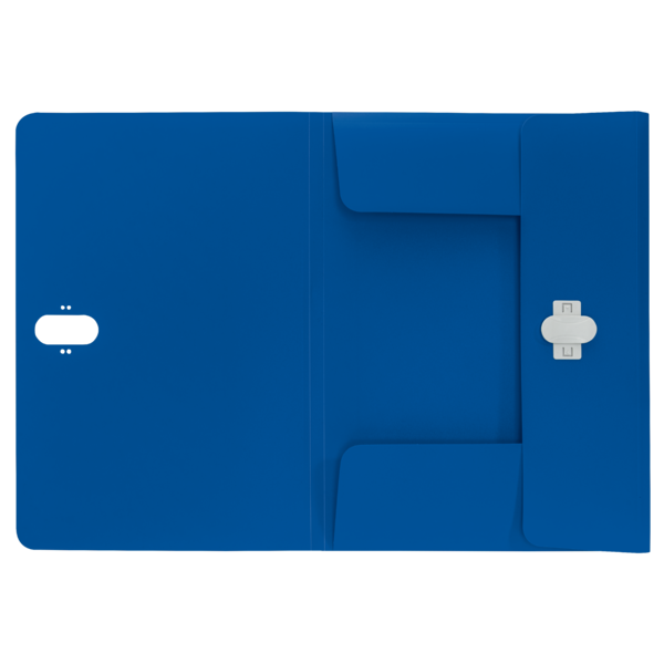 Carpeta De 3 Solapas Leitz Recycle, Co2 Compensado Azul A4