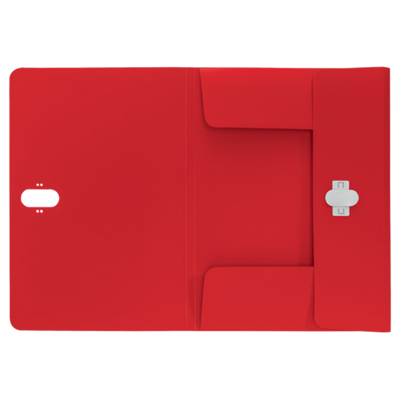 Carpeta De 3 Solapas Leitz Recycle, Co2 Compensado Rojo A4