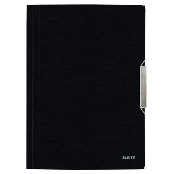 Carpeta De 3 Solapas Style De Leitz Negro Satinado