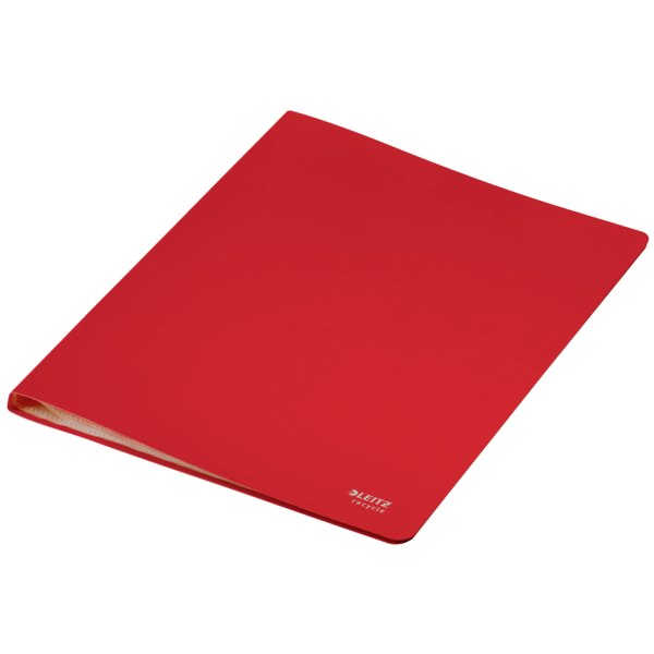 Carpeta De 40 Fundas Leitz Recycle, Co2 Compensado Rojo