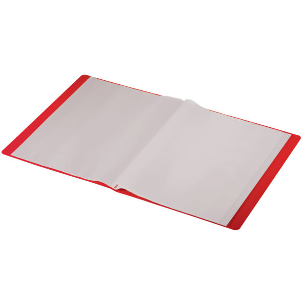 Carpeta De 40 Fundas Leitz Recycle, Co2 Compensado Rojo