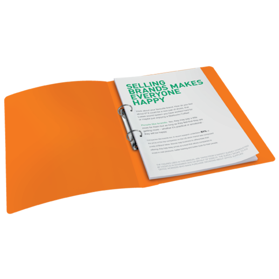 Carpeta De Anillas Urban Chic De Leitz Gris Oscuro 2 Anillas Redondas A4