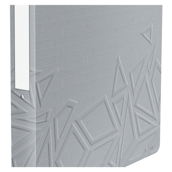 Carpeta De Anillas Urban Chic De Leitz Gris Oscuro 2 Anillas Redondas A4