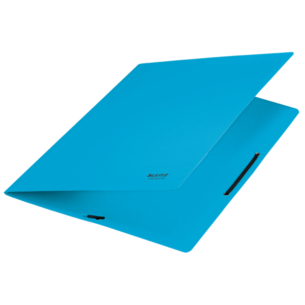 Carpeta De Cartón Con Gomas Leitz Recycle, Co2 Compensado Azul