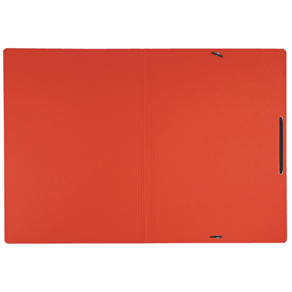 Carpeta De Cartón Con Gomas Leitz Recycle, Co2 Compensado Rojo