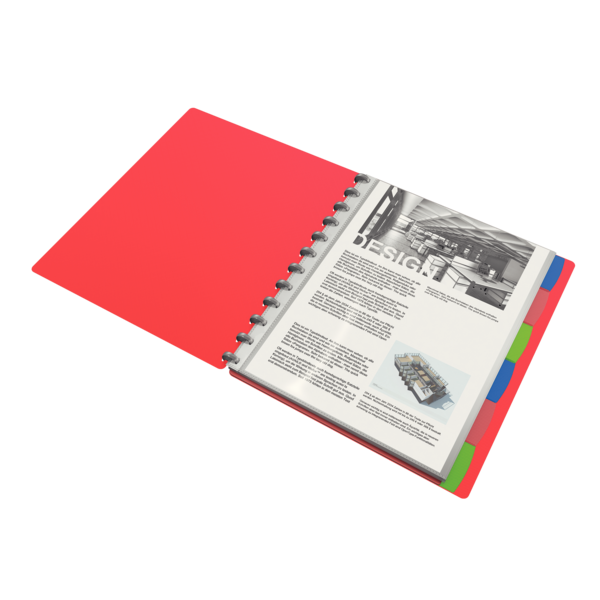 Carpeta De Fundas Extraíbles Vivida De Esselte, Translúcida Surtidos