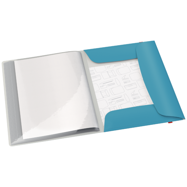 Carpeta De Fundas Portátil Leitz Cosy Plus Azul Calma