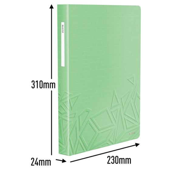 Carpeta De Fundas Urban Chic De Leitz, 80 Fundas Verde