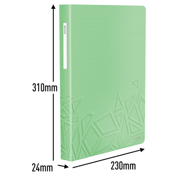 Carpeta De Fundas Urban Chic De Leitz, 80 Fundas Verde