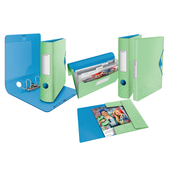 Carpeta De Fundas Urban Chic De Leitz, 80 Fundas Verde
