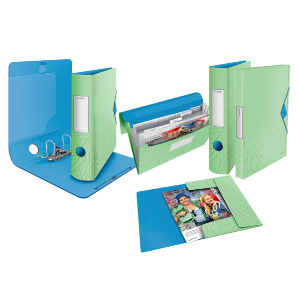 Carpeta De Fundas Urban Chic De Leitz, 80 Fundas Verde