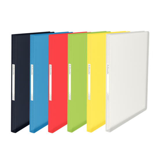 Carpeta De Fundas Vivida De Esselte De Tapas Flexibles, Translúcida Surtidos